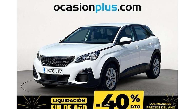 Blanco Usado 2017 Peugeot 3008 Active Monovolumen | 14.580 € (Precio justo) - Imagen 1/4