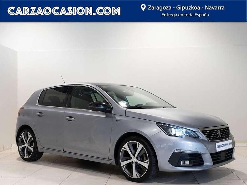 Usado Peugeot 308 GT 131 CV (96 kW) 2021 Gris Utilitario