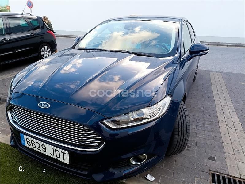 Azul Usado 2015 Ford Mondeo Trend Berlina | 10.000 € (Precio justo) - Imagen 1/4