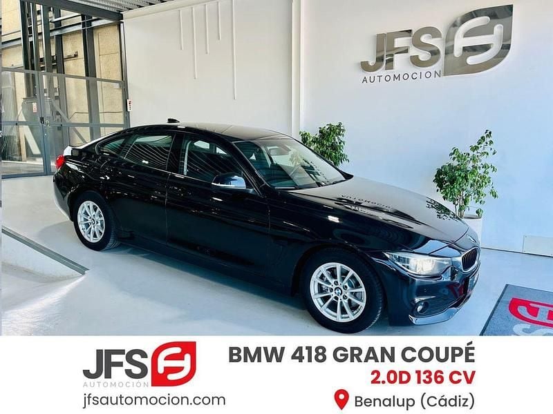 Negro Usado 2019 BMW 418 Gran Coupé Coupe | 20.999 € (Buen precio) - Imagen 1/4