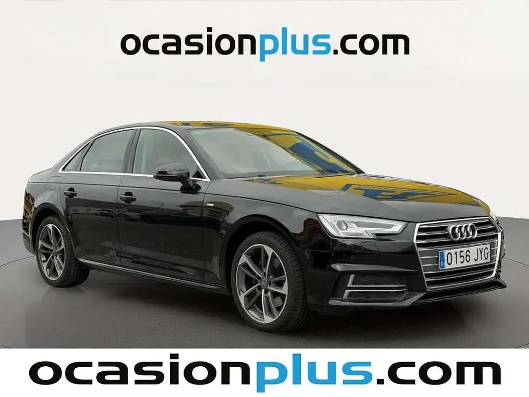 Usado Audi A4 S-Line 150 CV (110 kW) 2017 Negro Berlina