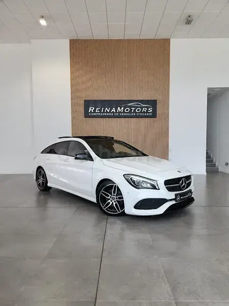 Occasion Mercedes CLA180 Shooting Brake 122 PK (89 kW) 2018 Wit Stationwagen