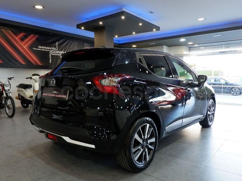 Usado Nissan Micra 90 CV (66 kW) 2018 Negro Utilitario