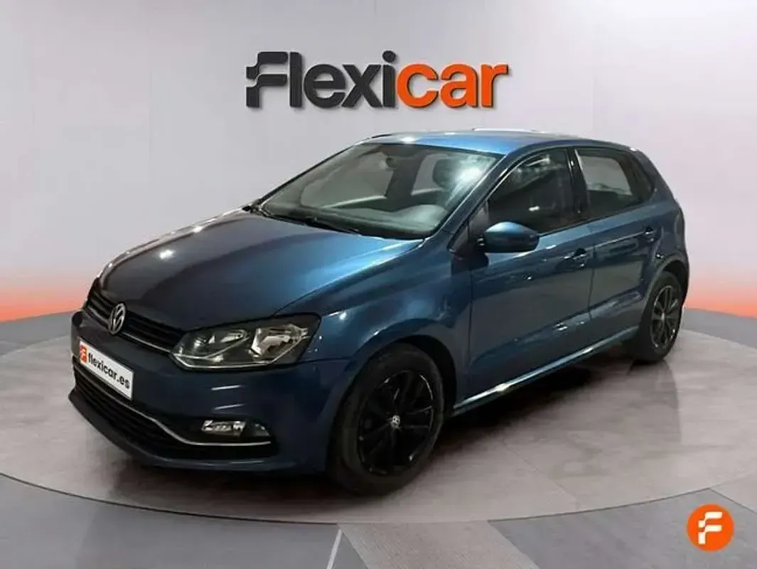 Usado VW Polo 90 CV (66 kW) 2017 Azul Utilitario