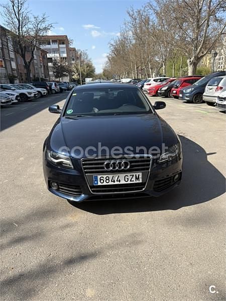 Usado Audi A4 S-Line 160 CV (117 kW) 2010 Negro Berlina