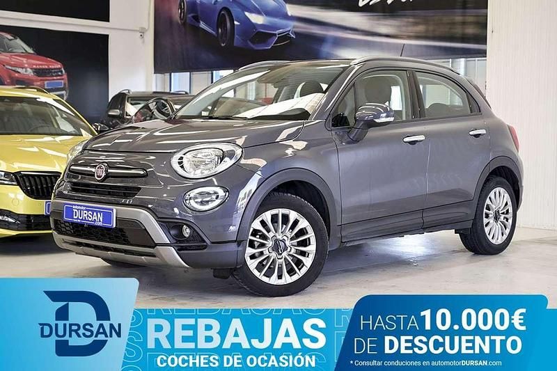 Gris Usado 2021 Fiat 500X Cross SUV | 17.190 € (Precio justo) - Imagen 1/4