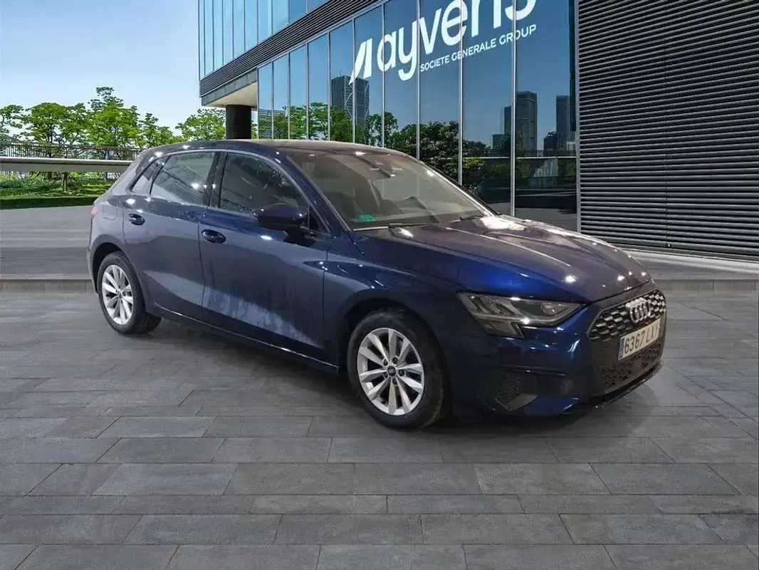 Usado Audi A3 Sportback 110 CV (80 kW) 2022 Azul Utilitario