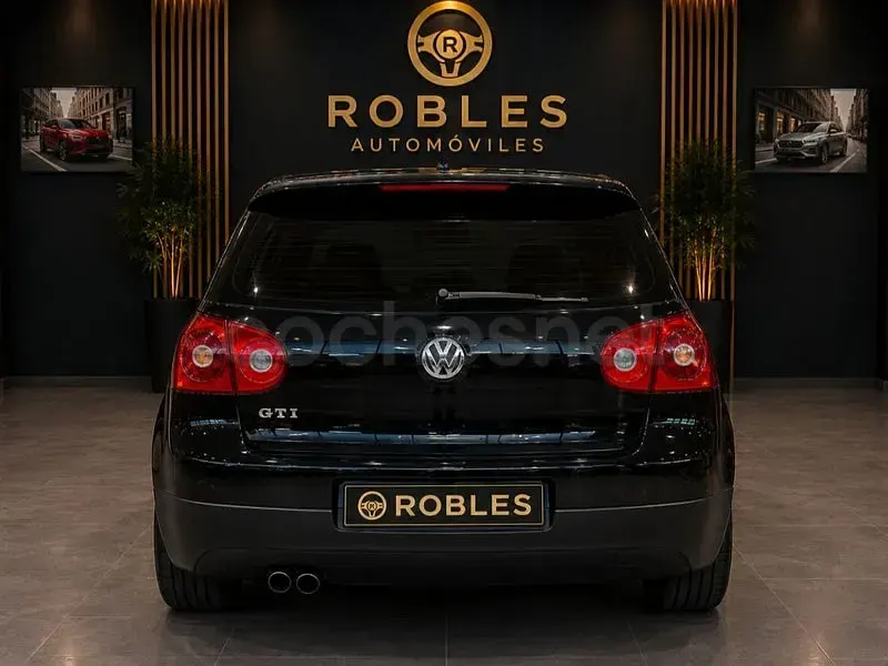 Usado VW Golf V GTI 200 CV (147 kW) 2007 Negro Berlina