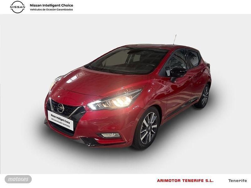 Passion red Usado 2019 Nissan Micra N-Connecta Berlina | 12.890 € (Un poco caro) - Imagen 1/4