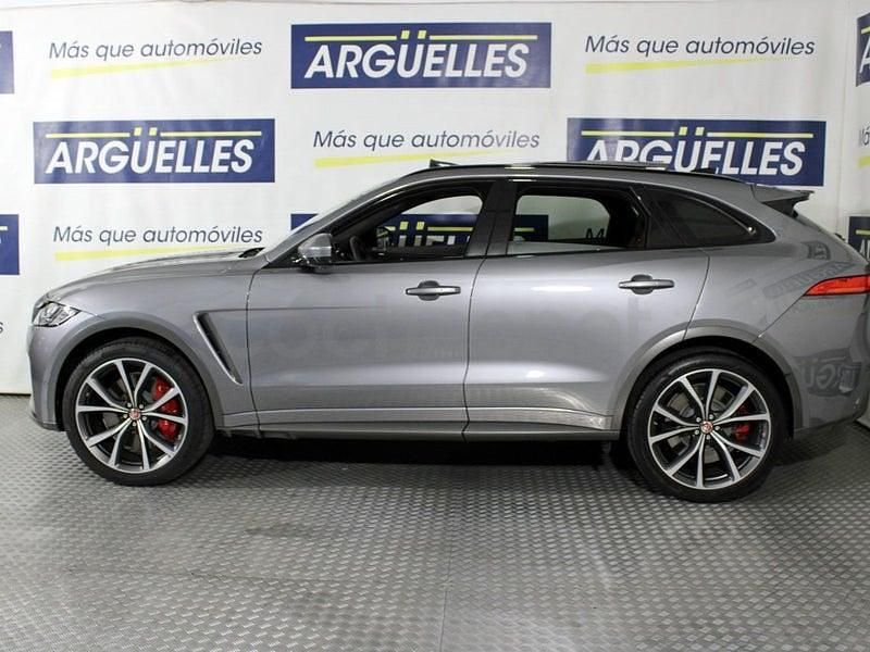 Usado Jaguar F-Pace SVR 551 CV (405 kW) 2020 Gris / plata SUV