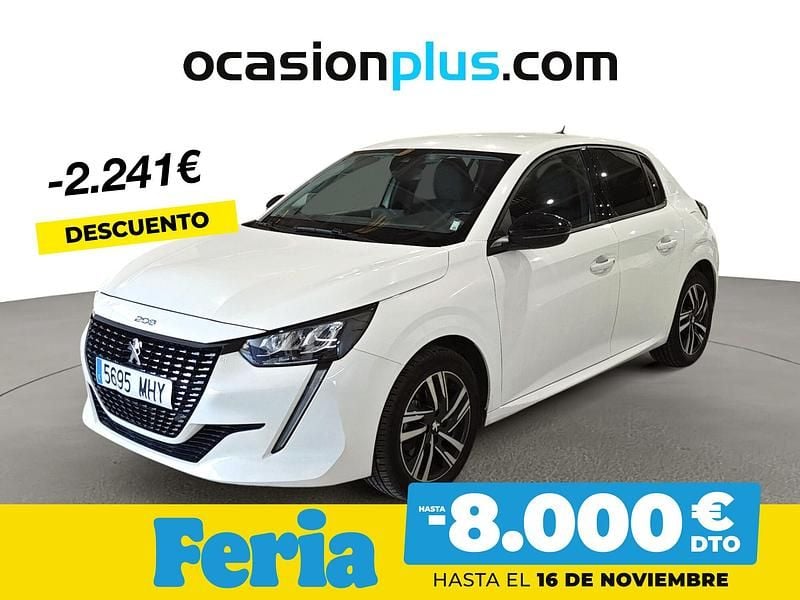 Blanco Usado 2023 Peugeot 208 Allure Utilitario | 12.610 € (Precio justo) - Imagen 1/4