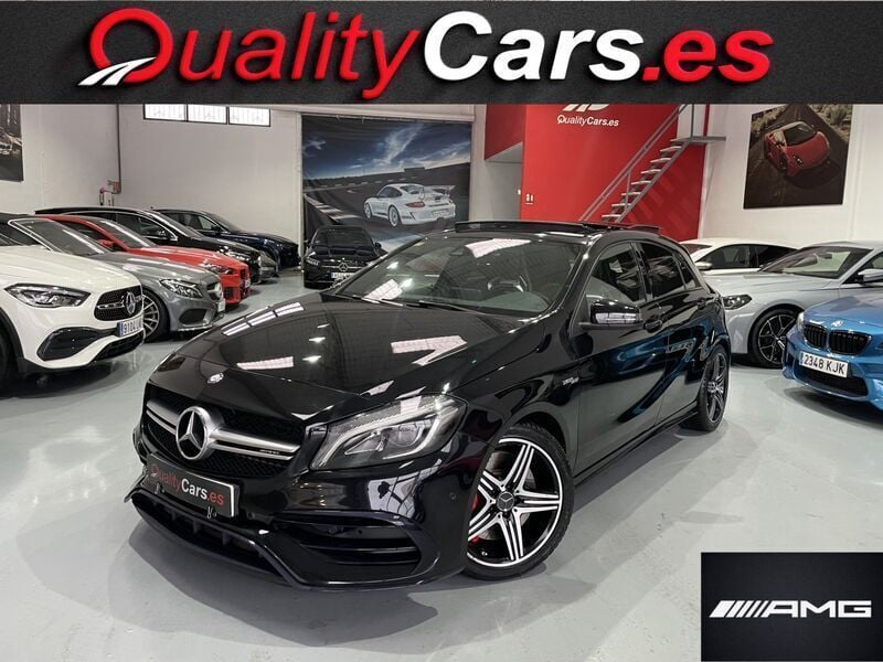Negro Usado 2017 Mercedes A45 AMG AMG Berlina | 35.900 € (Precio justo) - Imagen 1/4