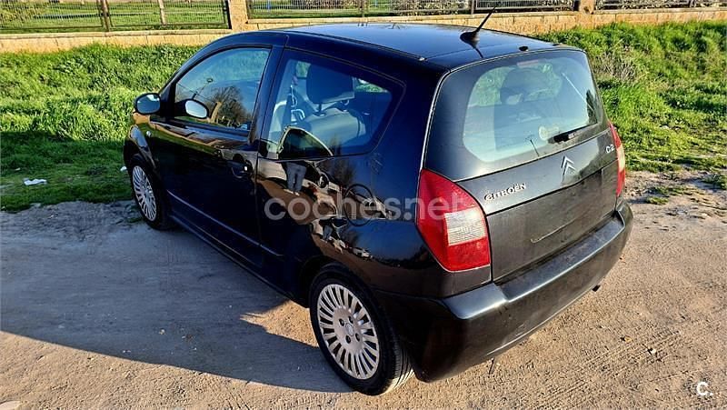 Usado Citroën C2 75 CV (55 kW) 2007 Negro Utilitario