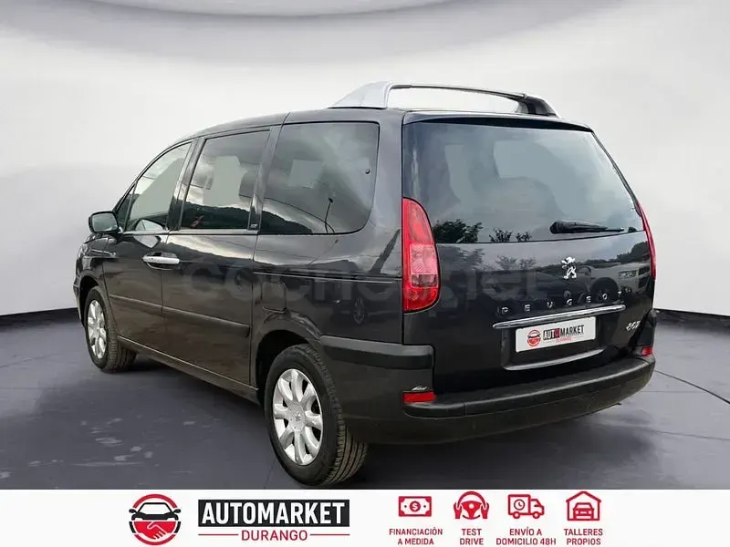 Usado Peugeot 807 136 CV (100 kW) 2006 Negro Monovolumen