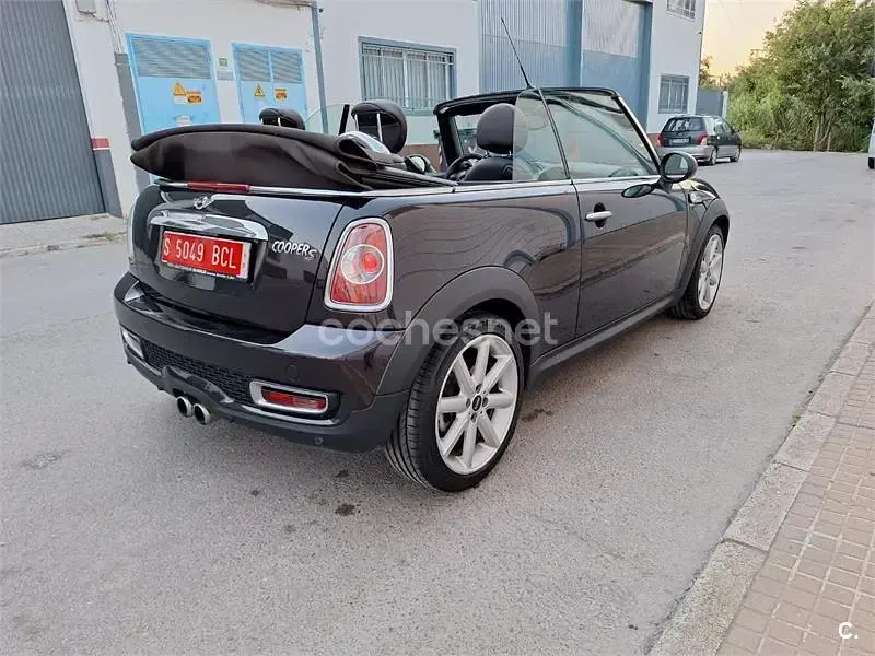 Usado Mini Cooper S Cabriolet 184 CV (135 kW) 2015 Marrón Descapotable