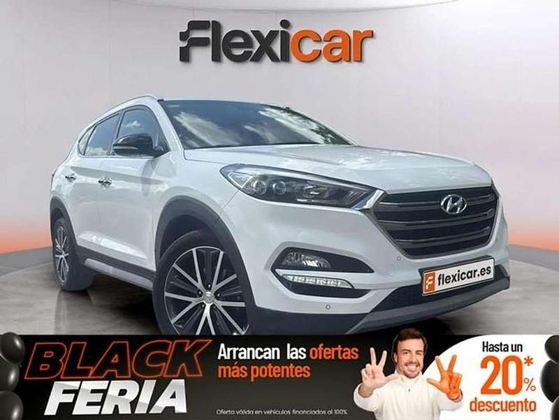 Blanco Usado 2018 Hyundai Tucson SUV | 14.890 € (Super precio) - Imagen 1/4