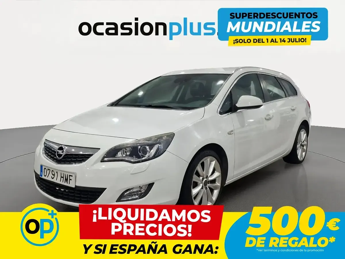 Usado Opel Astra Excellence 125 CV (91 kW) 2012 Familiar