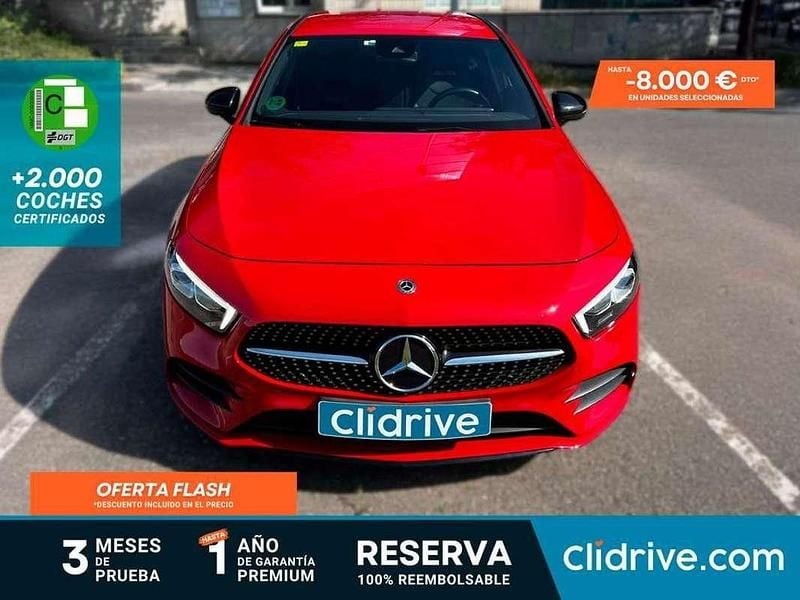 Usado Mercedes A200 136 CV (100 kW) 2018 Rojo Utilitario