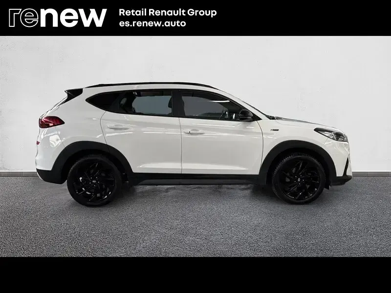 Usado Hyundai Tucson N Line 136 CV (100 kW) 2020 Blanco SUV