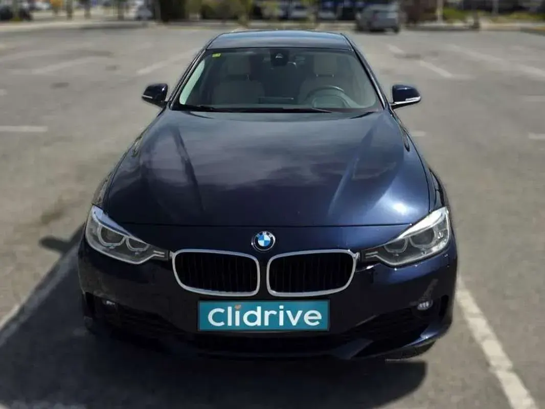 Usado BMW 320 Efficient Dynamics 163 CV (119 kW) 2015 Azul Berlina
