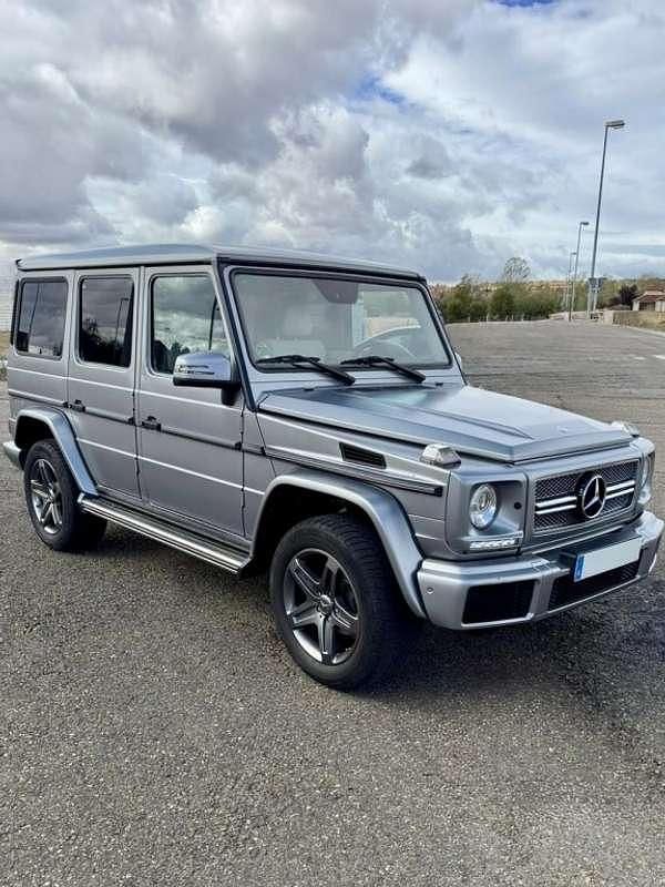 Plateado Usado 2016 Mercedes G350 SUV | 82.499 € (Caro) - Imagen 1/4