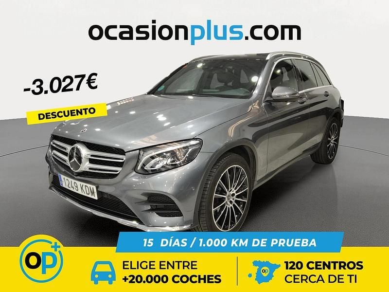 Gris Usado 2017 Mercedes GLC250 SUV | 29.954 € (Precio justo) - Imagen 1/4