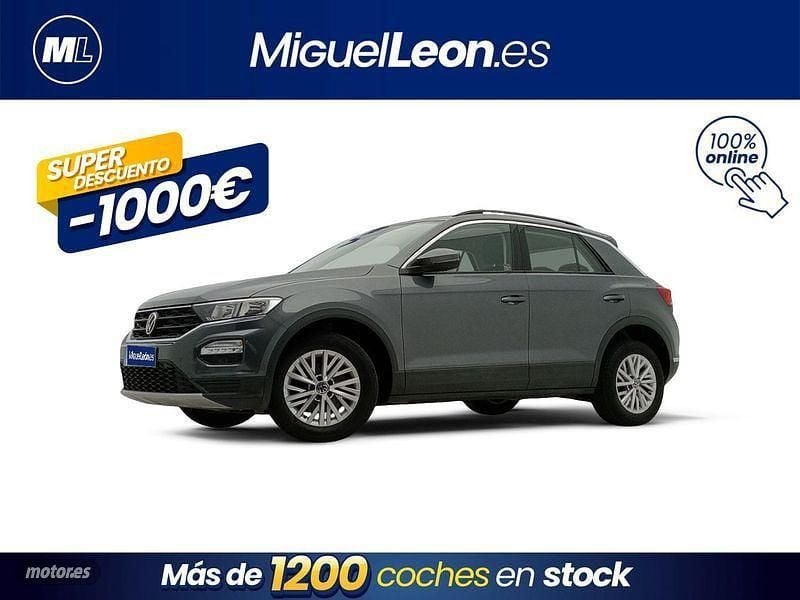 Gris / plata Usado 2021 VW T-Roc Edition SUV | 17.985 € (Precio justo) - Imagen 1/3
