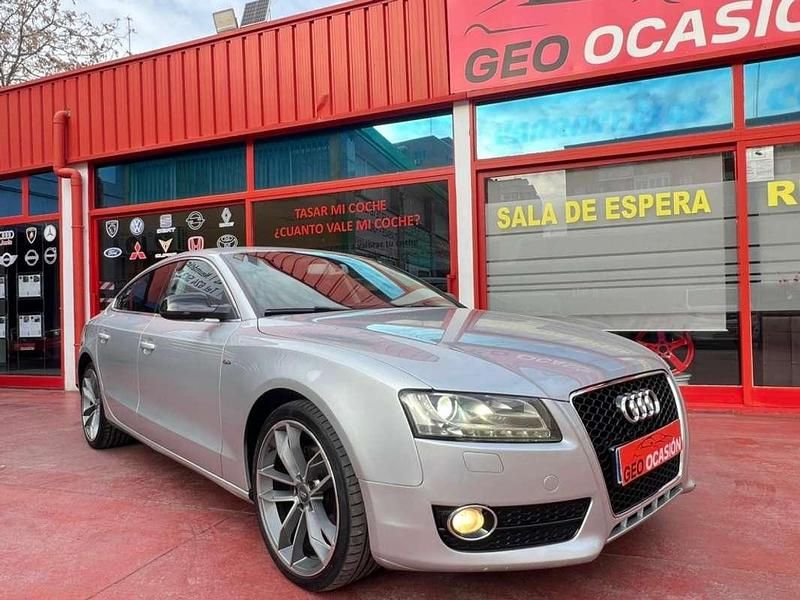 Begagnad Audi A5 Sportback 143 HK (105 kW) 2011 Silver Halvkombi