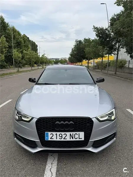 Usado Audi A5 Sportback Advanced 190 CV (139 kW) 2015 Gris / plata Utilitario