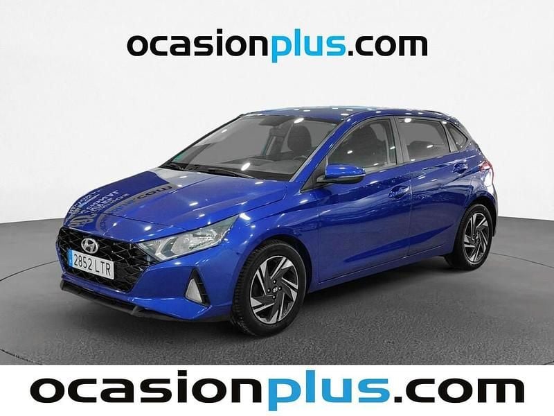 Azul Usado 2021 Hyundai i20 Utilitario | 11.956 € (Buen precio) - Imagen 1/4