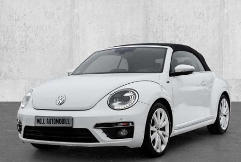 Usado VW Beetle Cabriolet Design 150 CV (110 kW) 2016 Blanco Descapotable