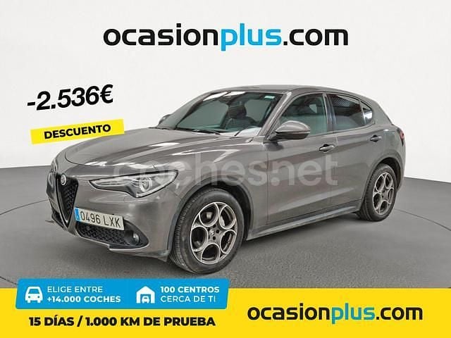 Gris / plata Usado 2022 Alfa Romeo Stelvio Sprint SUV | 27.900 € (Precio justo) - Imagen 1/4