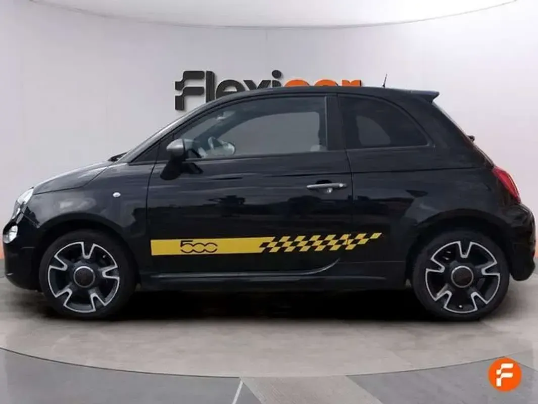 Usado Fiat 500 69 CV (50 kW) 2017 Negro Utilitario