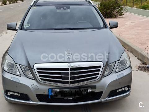 Usado Mercedes E350 Elegance 231 CV (169 kW) 2010 Gris / plata Familiar