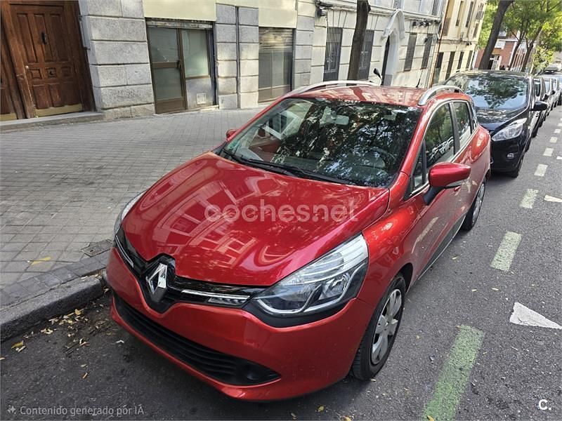 Rojo Usado 2013 Renault Clio GrandTour Familiar | 6500 € (Precio justo) - Imagen 1/4