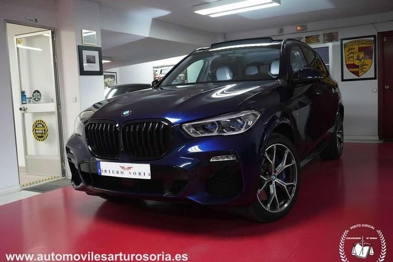 Azul Usado 2020 BMW X5 M Performance SUV | 63.000 € - Imagen 1/4