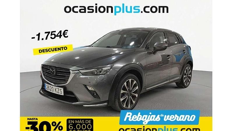 Gris Usado 2019 Mazda CX-3 SUV | 17.546 € (Precio justo) - Imagen 1/4