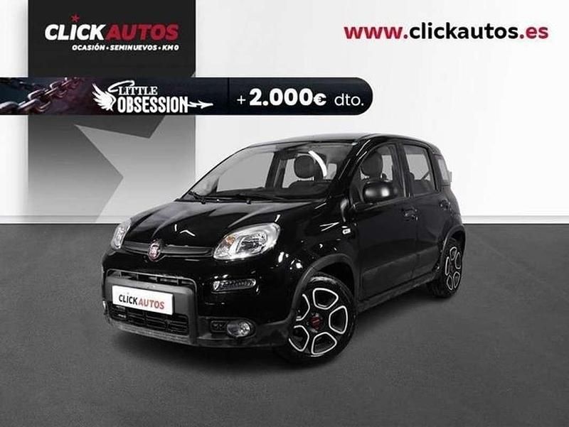 Usado Fiat Panda City Life 71 CV (52 kW) 2022 Negro Utilitario