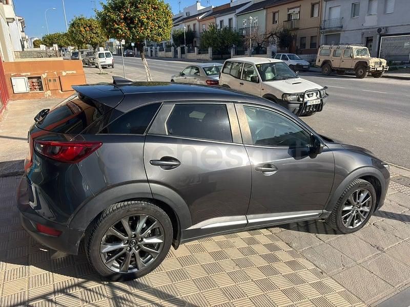 Usado Mazda CX-3 Luxury 105 CV (77 kW) 2017 Gris / plata SUV