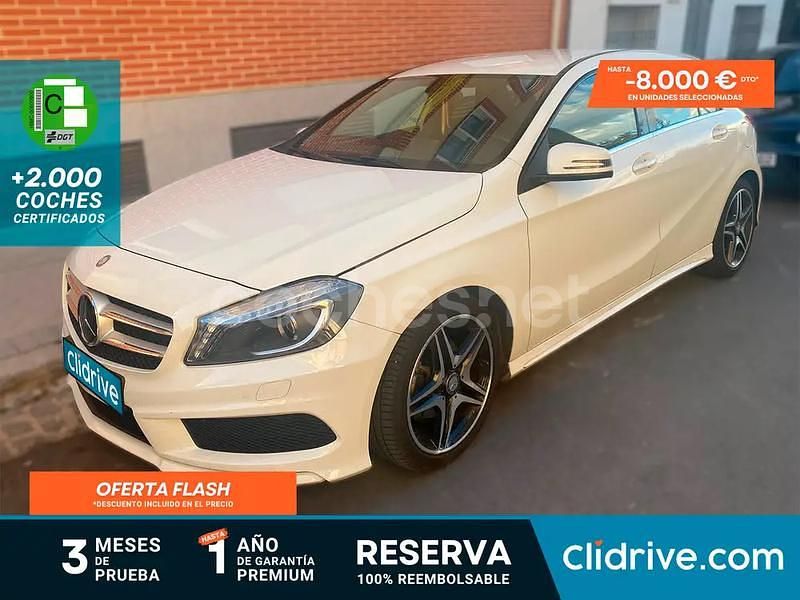 Beige Usado 2015 Mercedes CLA200 AMG line Berlina | 16.490 € (Precio justo) - Imagen 1/3