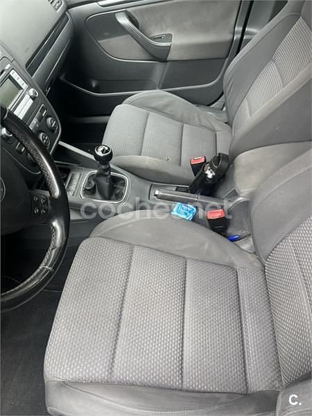 Usado VW Golf VI Highline 140 CV (102 kW) 2008 Negro Utilitario