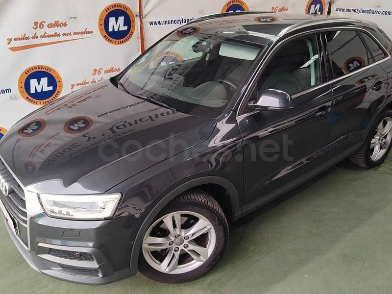 Usado Audi Q3 180 CV (132 kW) 2018 Gris / plata SUV