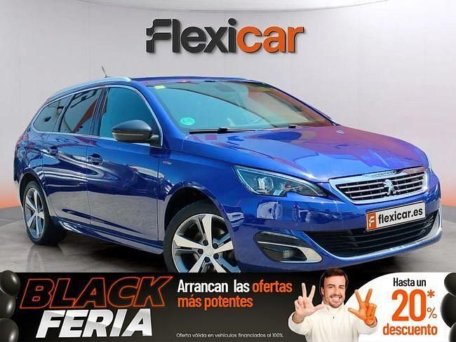 Azul Usado 2016 Peugeot 308 SW GT-line Familiar | 8990 € - Imagen 1/4