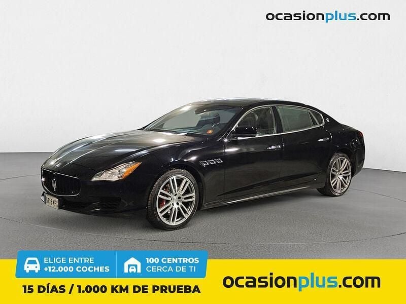 Negro Usado 2016 Maserati Quattroporte Berlina | 37.250 € (Precio justo) - Imagen 1/4