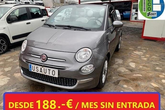 Gris Usado 2022 Fiat 500C Dolcevita Descapotable | 12.900 € (Precio justo) - Imagen 1/4