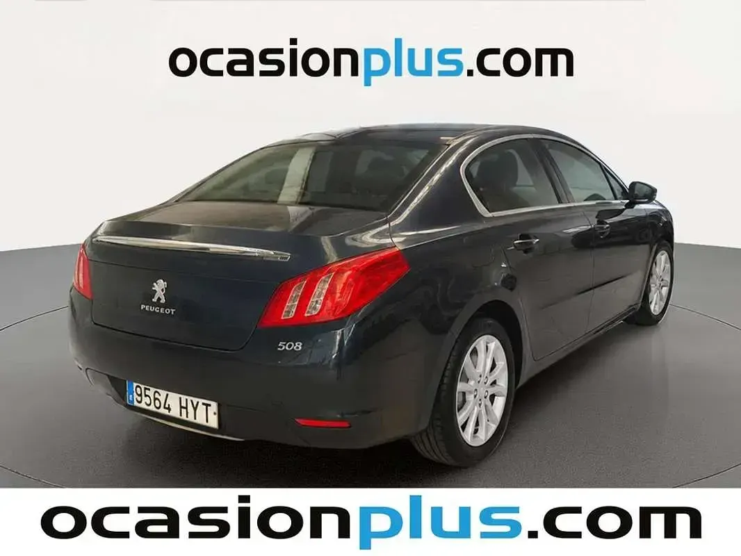 Usado Peugeot 508 Allure 140 CV (102 kW) 2014 Azul Berlina