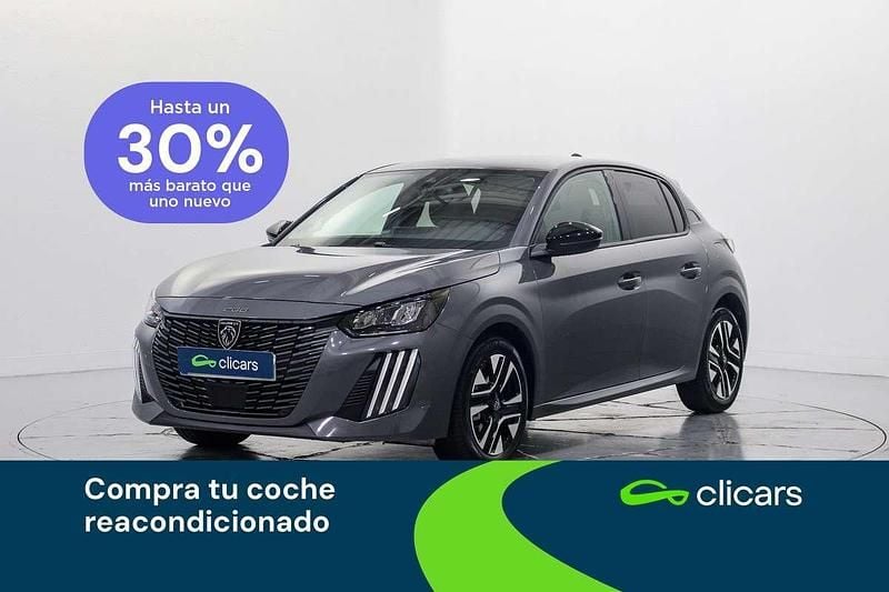 Usado Peugeot 208 Allure 102 CV (75 kW) 2025 Gris Utilitario