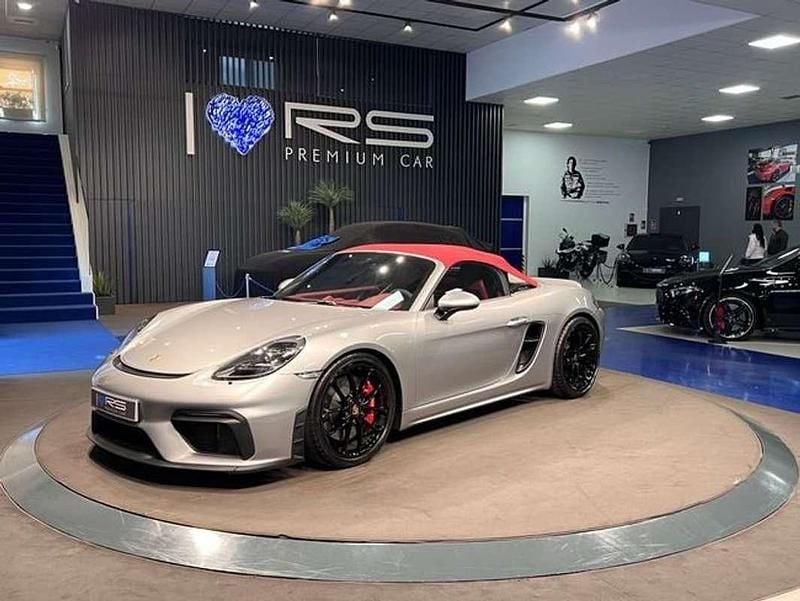 Usado Porsche 718 Spyder 420 CV (308 kW) 2020 Plateado Descapotable