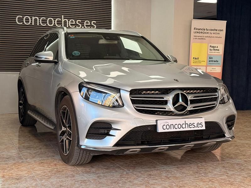 Usado Mercedes GLC220 170 CV (125 kW) 2019 Gris