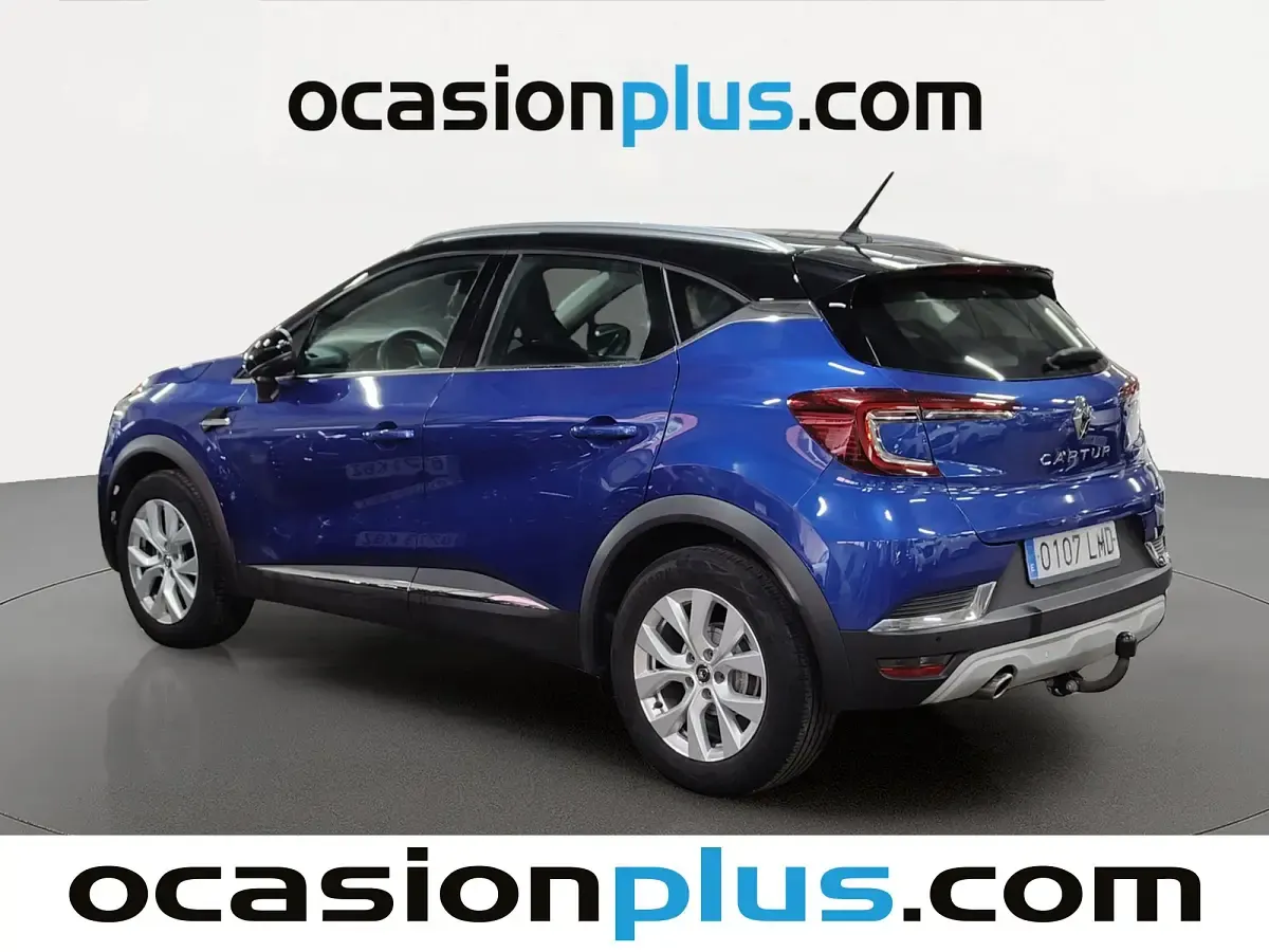 Usado Renault Captur Zen 131 CV (96 kW) 2021 Azul SUV